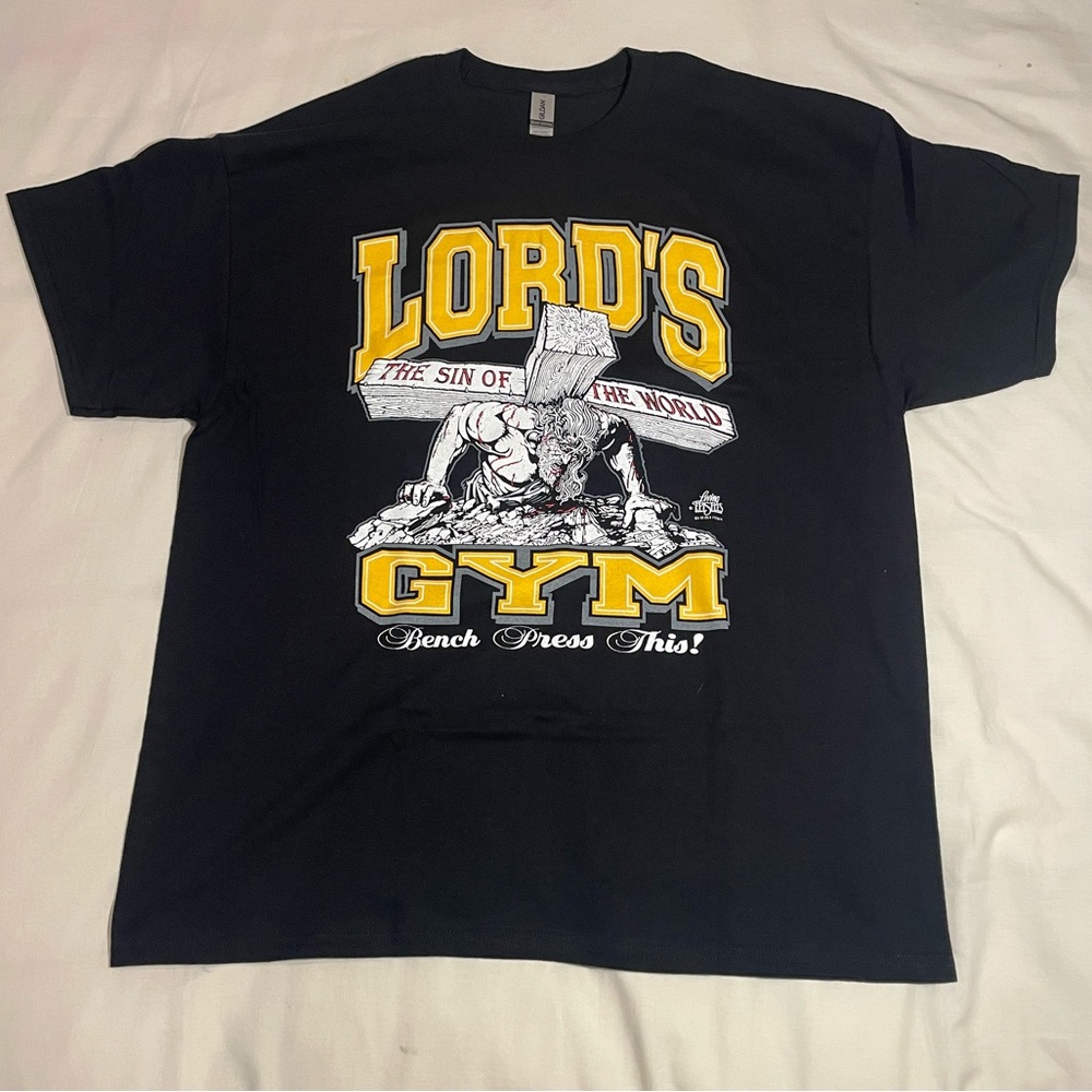 Black Lord’s Gym shirt in perfect condition